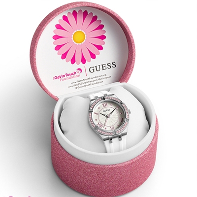 Guess breast shop cancer watch