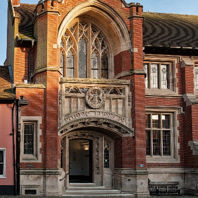 Ipswich County Library is located in a Grade II-listed building in Suffolk