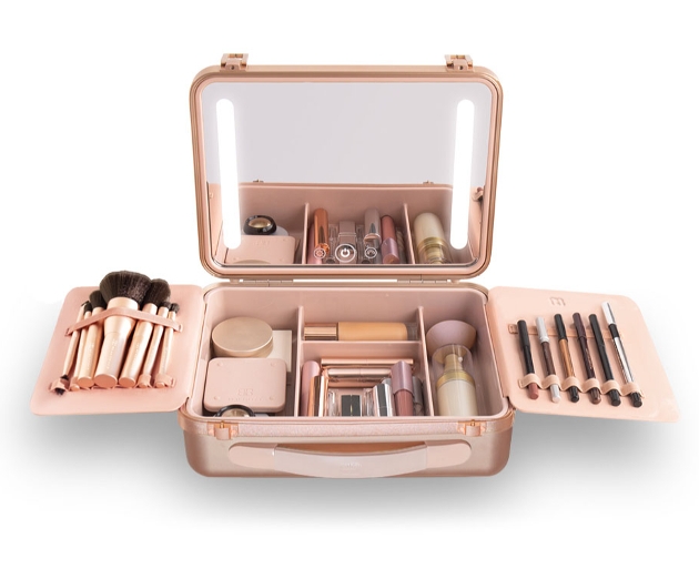 open make up case